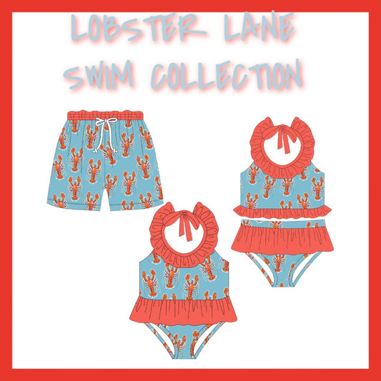 LOBSTER LANE SWIM COLLECTION (ETA MARCH)