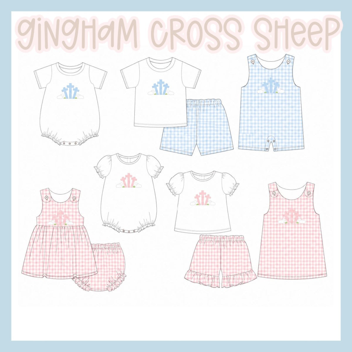 GINGHAM CROSS SHEEP-ETA MARCH