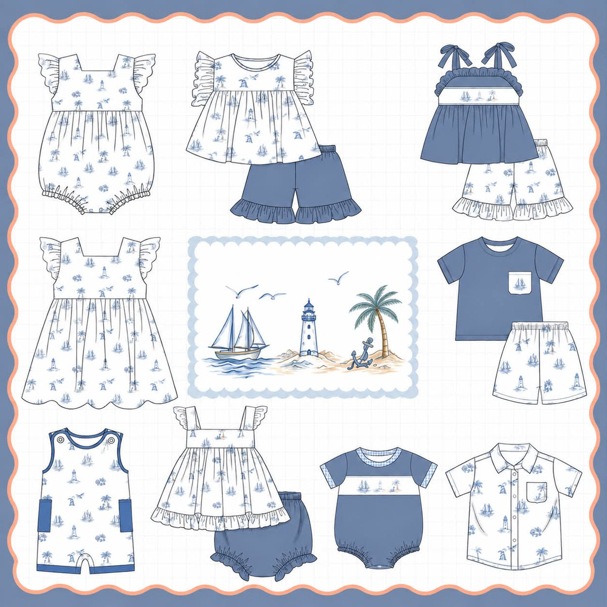 BEACH TIME COLLECTION-ETA APRIL