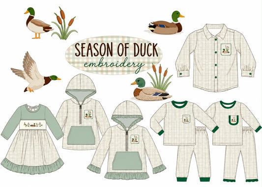 SEASON OF DUCK EMBROIDERY COLLECTION 2-ETA NOV