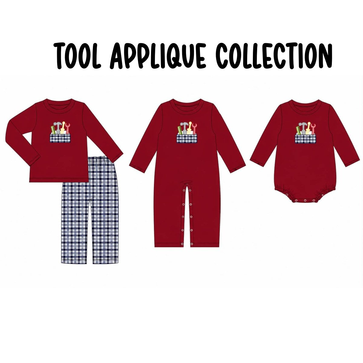 TOOL APPLIQUE COLLECTION (ETA LATE DEC)