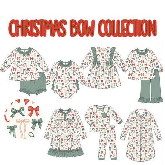 CHRISTMAS BOW COLLECTION-ETA NOV