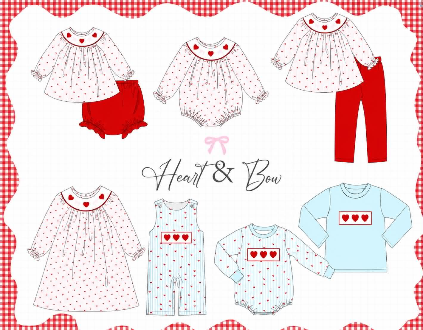 HEART & BOW COLLECTION - ETA DECEMBER