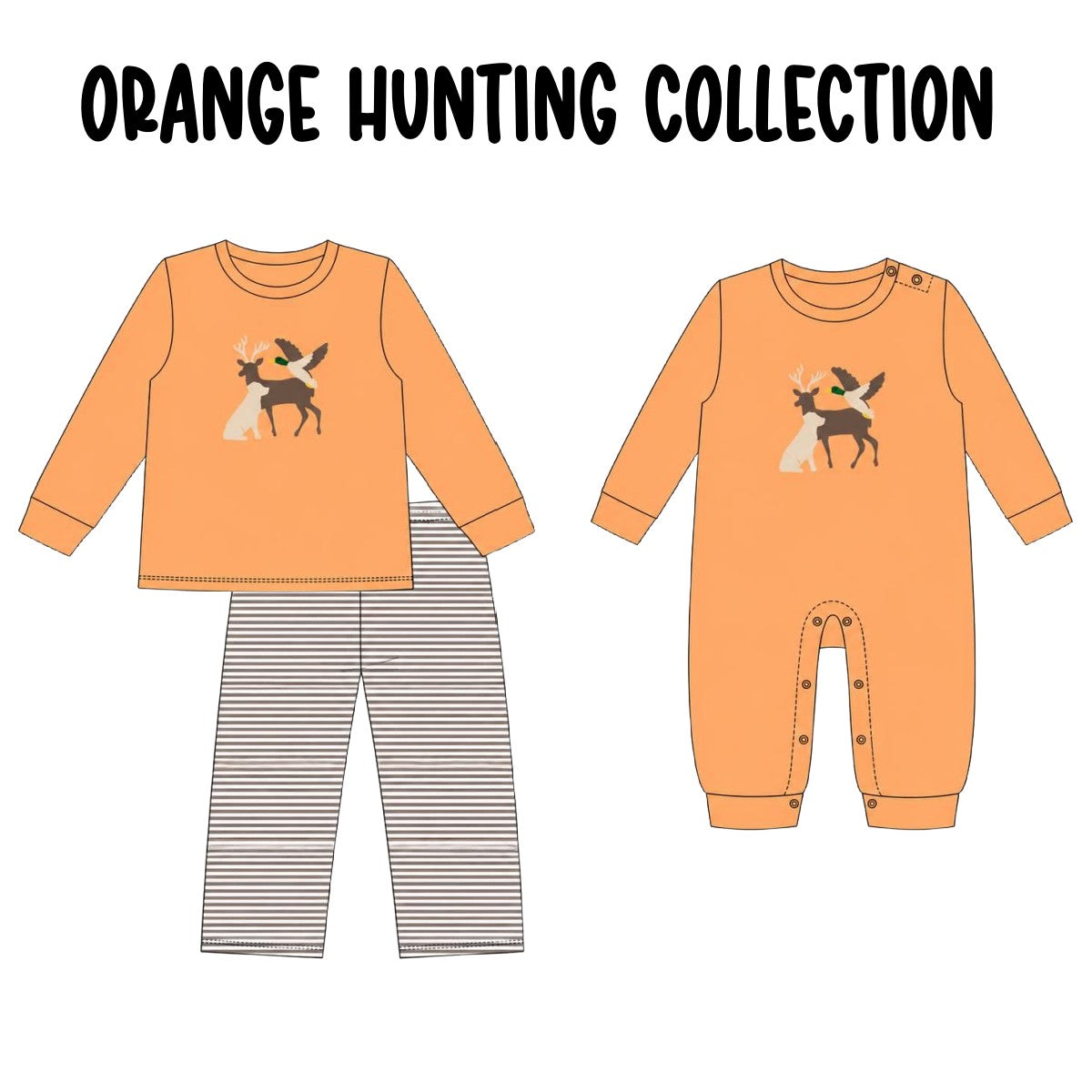 ORANGE HUNTING COLLECTION (ETA LATE DEC)