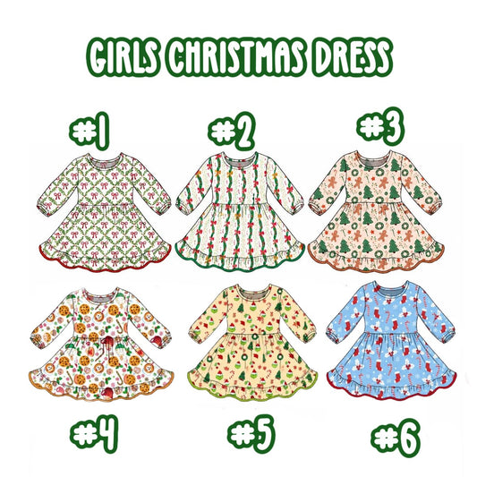 GIRLS CHRISTMAS DRESS-ETA NOV