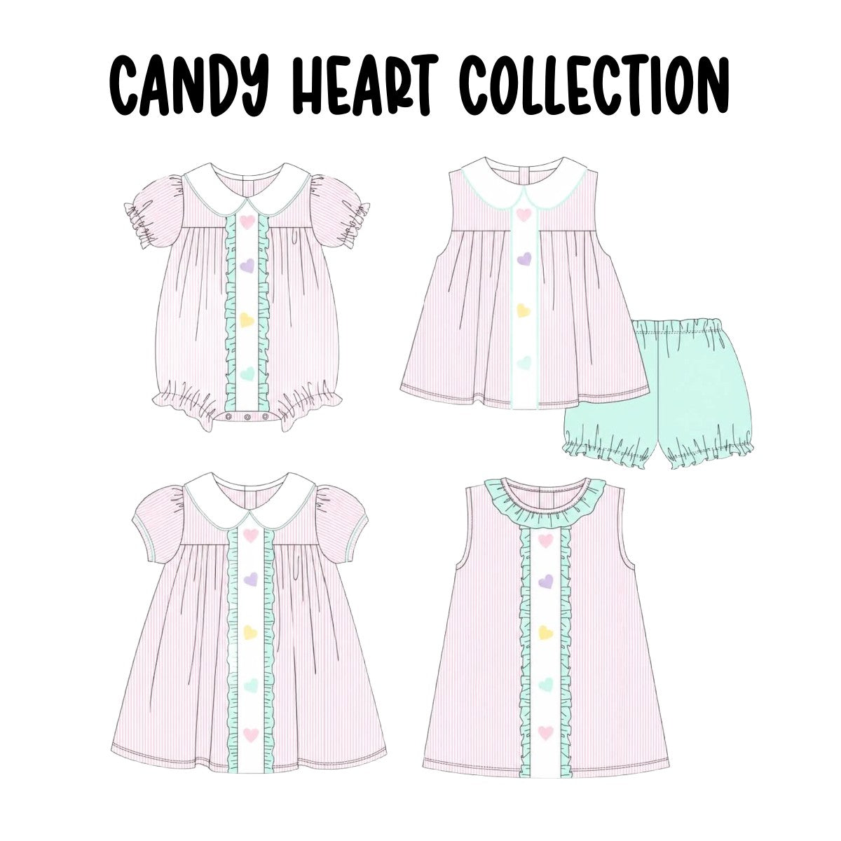 CANDY HEART COLLECTION (ETA LATE DEC)