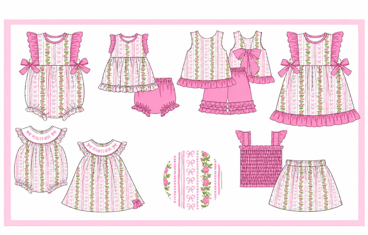 PINK FLORAL COLLECTION #2-ETA APRIL