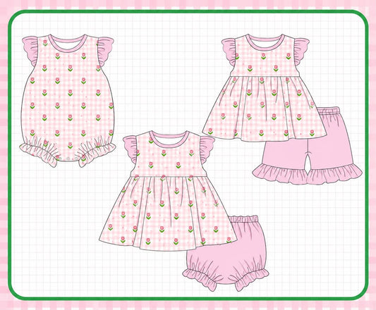 SIMPLE PINK FLORAL-ETA MARCH