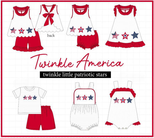 TWINKLE AMERICA COLLECTION - ETA MAY