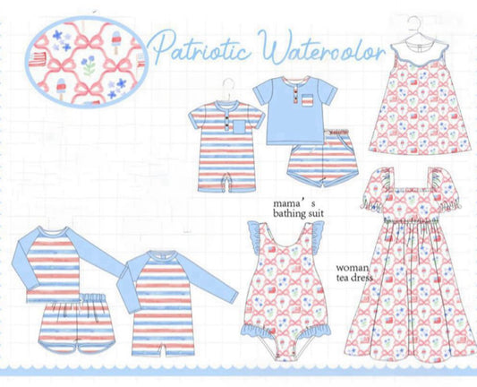 PATRIOTIC WATERCOLOR PART 2 - ETA MAY