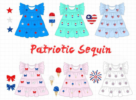 PATRIOTIC SEQUINS COLLECTION - ETA MAY