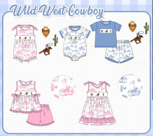 WILD WEST COWBOY COLLECTION - ETA MAY